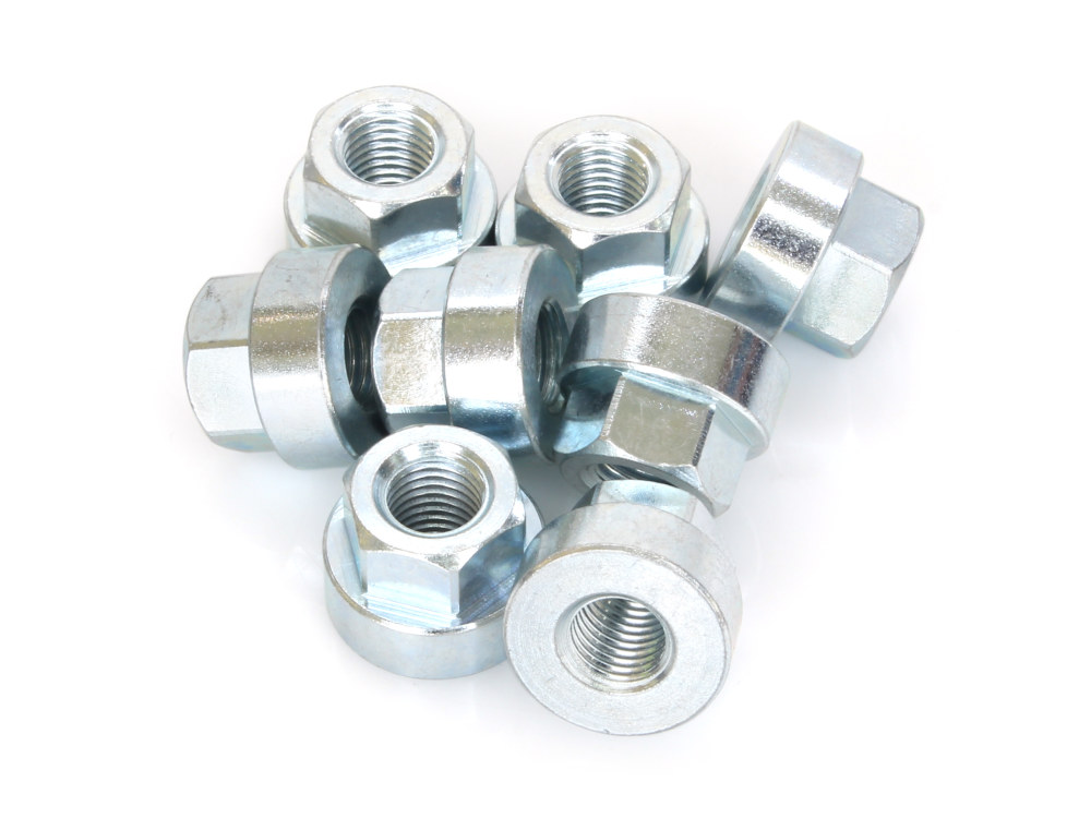 James Gaskets Inc Exhaust Flange Nuts – Pack of 8. Fits Big Twin 1984up & Sportster 1986-2021.