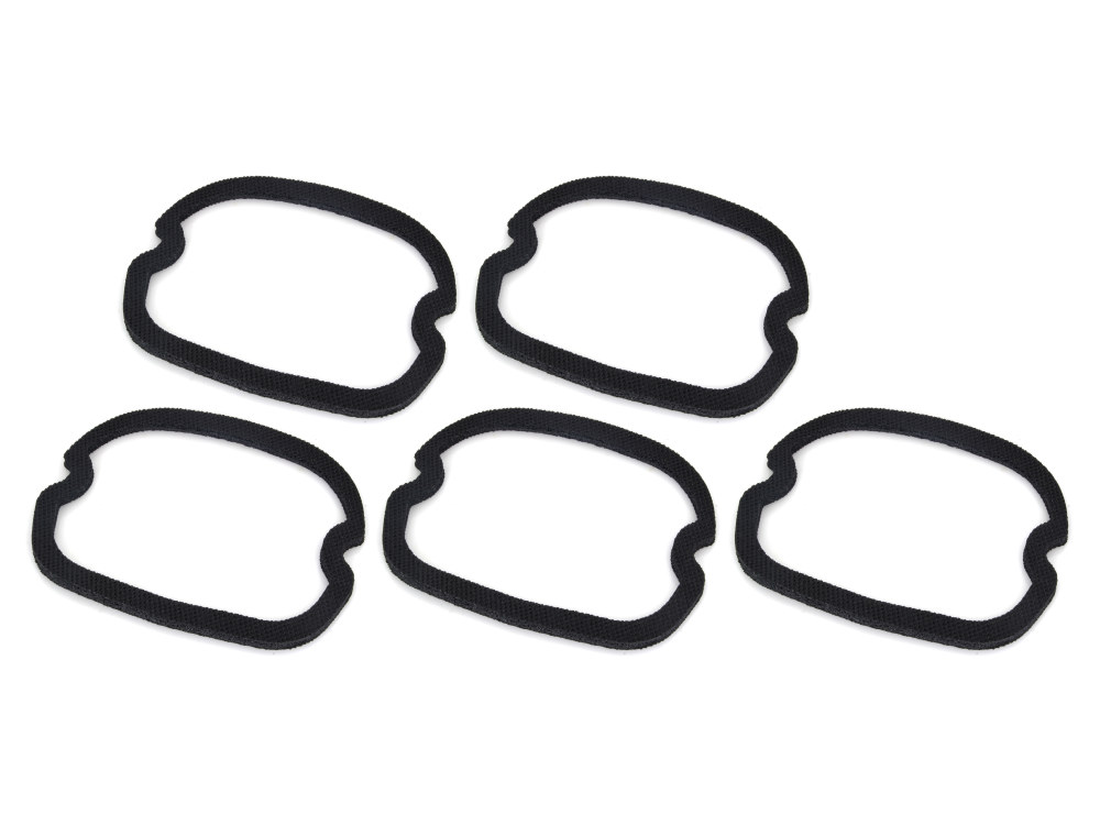 James Gaskets Inc Taillight Lens Gasket – Pack of 5. Fits Big Twin & Sportster 1973-1998.