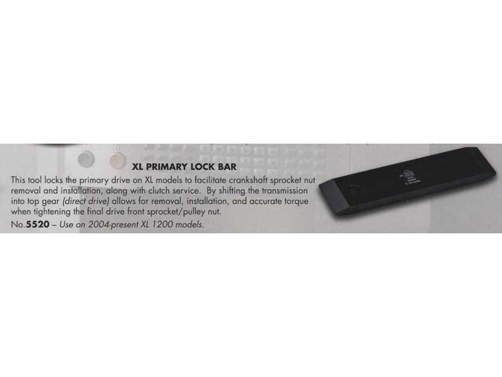 Tool; Prim Chain Locking Bar,