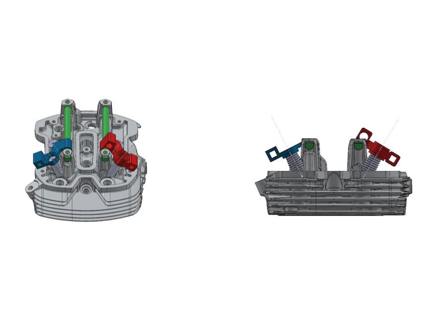 Jims On Bike Valve Spring Compressor. Fits all Milwaukee-Eight 2017up.