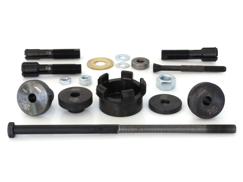 Jims Wheel Bearing Removal & Installation Tool. Use on 2000up Sealed 3/4in., 1in. & 25mm Wheel Bearings.
