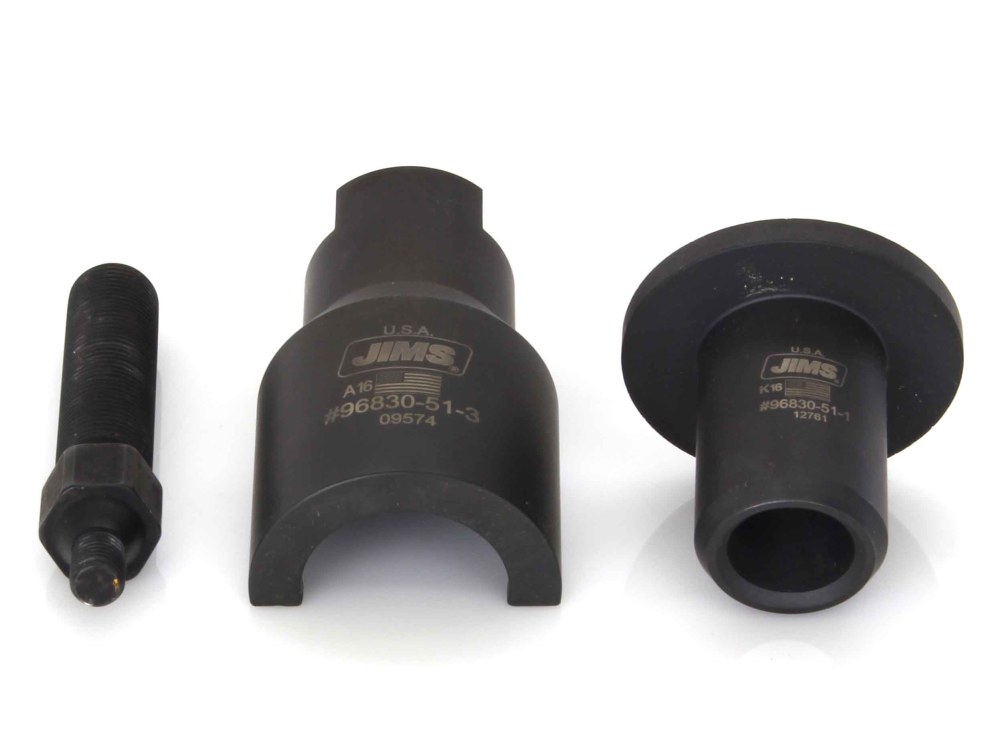 Jims Pinion Gear Installation & Puller Tool. Use on Big Twin 1939-1989 & Sportster 1937-1976.