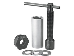 Jims Sprocket Shaft Bearing Installer Tool. Use on Big Twin 1955-2002. Jims Sprocket Shaft Bearing Installer Tool. Use on Big Twin 1955-2002.