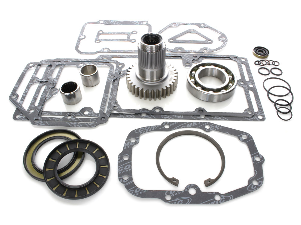 Jims 5 Speed Transmission Cassette Super Kit. Fits Softail 1990-2006, Dyna 1991-2005, Touring 1990-2006 & FXR 1990-1994.