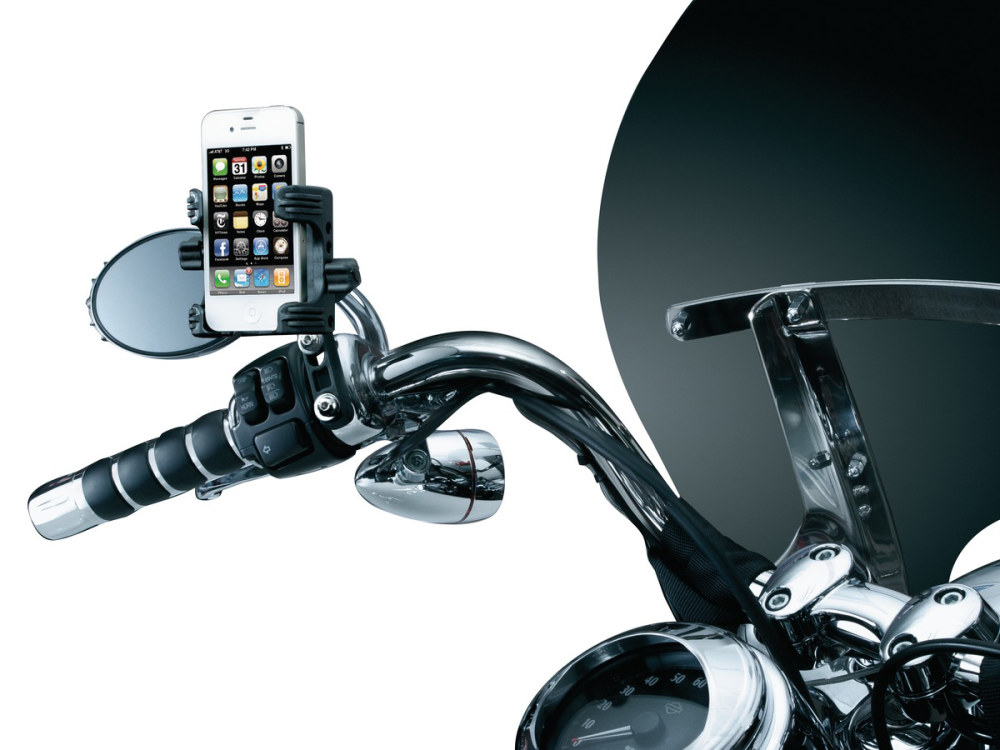 Kuryakyn Clutch or Brake Perch Mount Tech-Connect Device Mounting System.