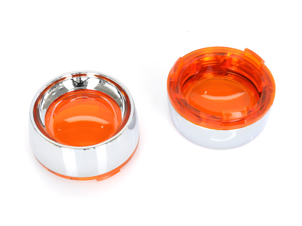 Deep Dish Bezel; w/Amber Lens %2702up