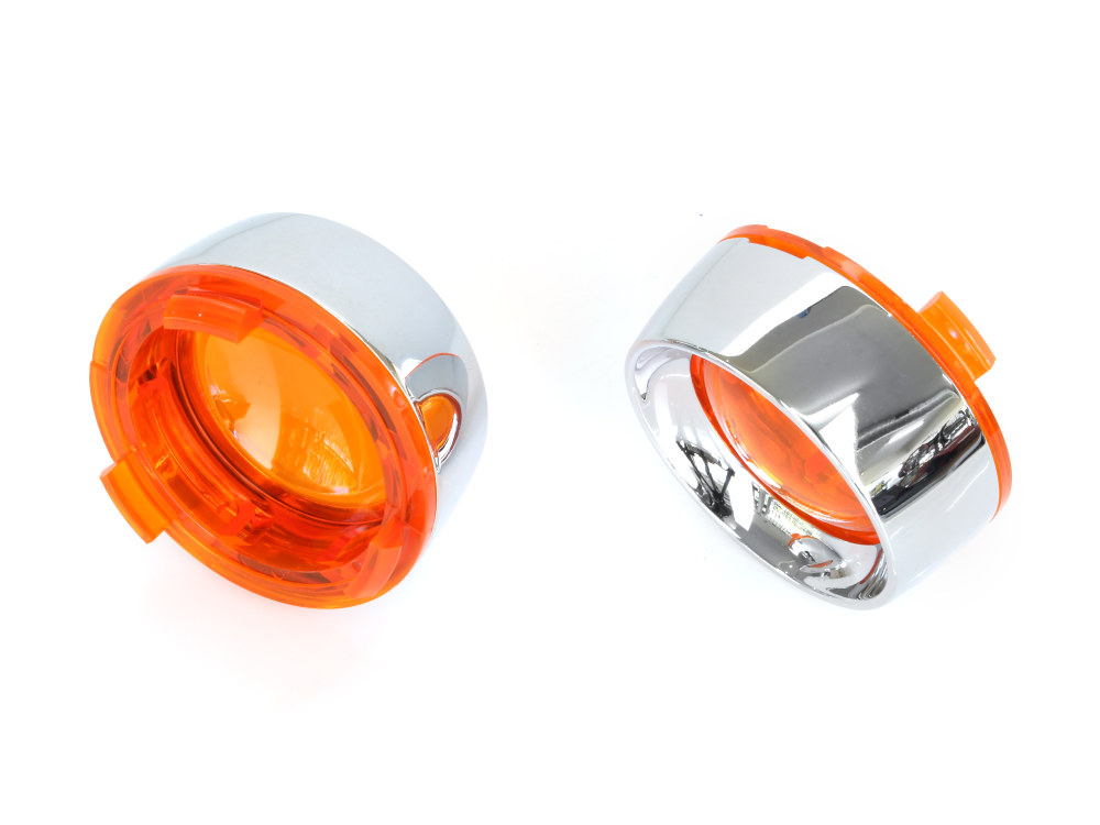 Deep Dish Bezel; w/Amber Lens %2702up