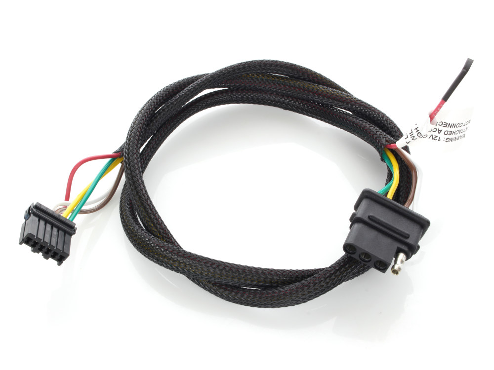 Kuryakyn Trailer Hitch Wiring Harness. Fits Trike 2014up with 4 Wire Trailers.