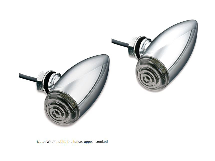 T/Signal; Mini Bullet w/Amber LED
