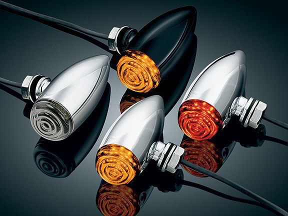 T/Signal; Mini Bullet w/Amber LED