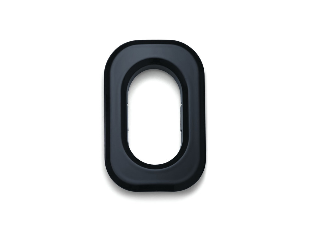 Kuryakyn Antenna Hole Accent – Black. Fits Touring 2014up.