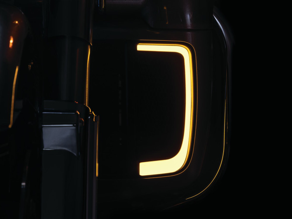 Lower Fairing Grills; FLHT%2714up Blk