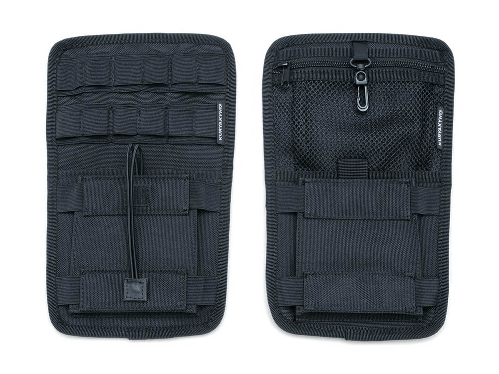 Kuryakyn Internal Saddlebag Organizer – Black. Fits Touring with OEM Hard Saddlebags.