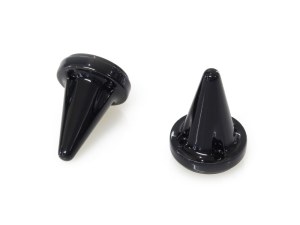 Kuryakyn Stiletto End Caps – Black. Fits all Kuryakyn ISO-Grips, ISO-Flame Grips, Braided Grips, Spear Grips & Kinetic Grips. Kuryakyn Stiletto End Caps – Black. Fits all Kuryakyn ISO-Grips, ISO-Flame Grips, Braided Grips, Spear Grips & Kinetic Grips.