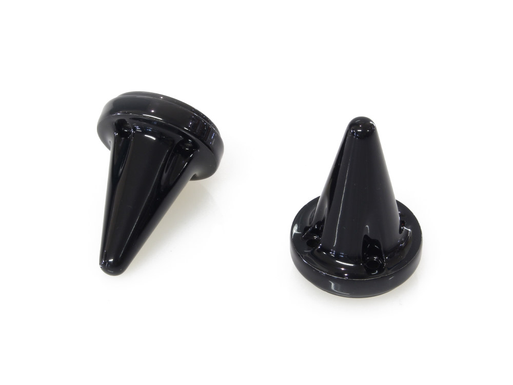 Kuryakyn Stiletto End Caps – Black. Fits all Kuryakyn ISO-Grips, ISO-Flame Grips, Braided Grips, Spear Grips & Kinetic Grips.