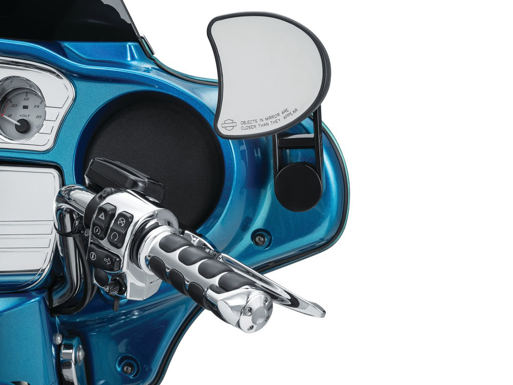 Kuryakyn Adjustable Drop Mirror Mount. Fits Street Glide 2014up.