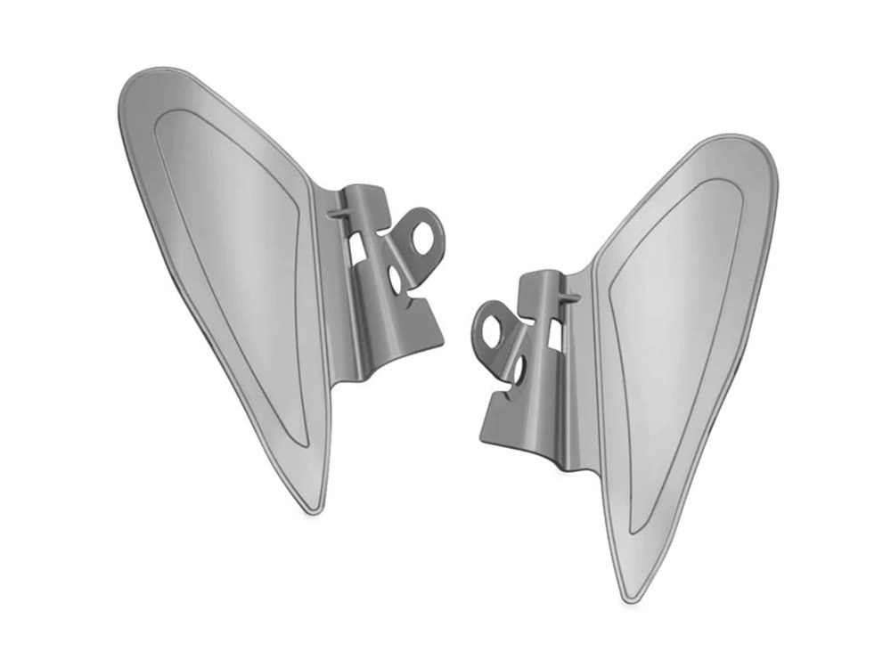 Kuryakyn Reflective Saddle Shields – Smoke. Fits Indian 2014up.