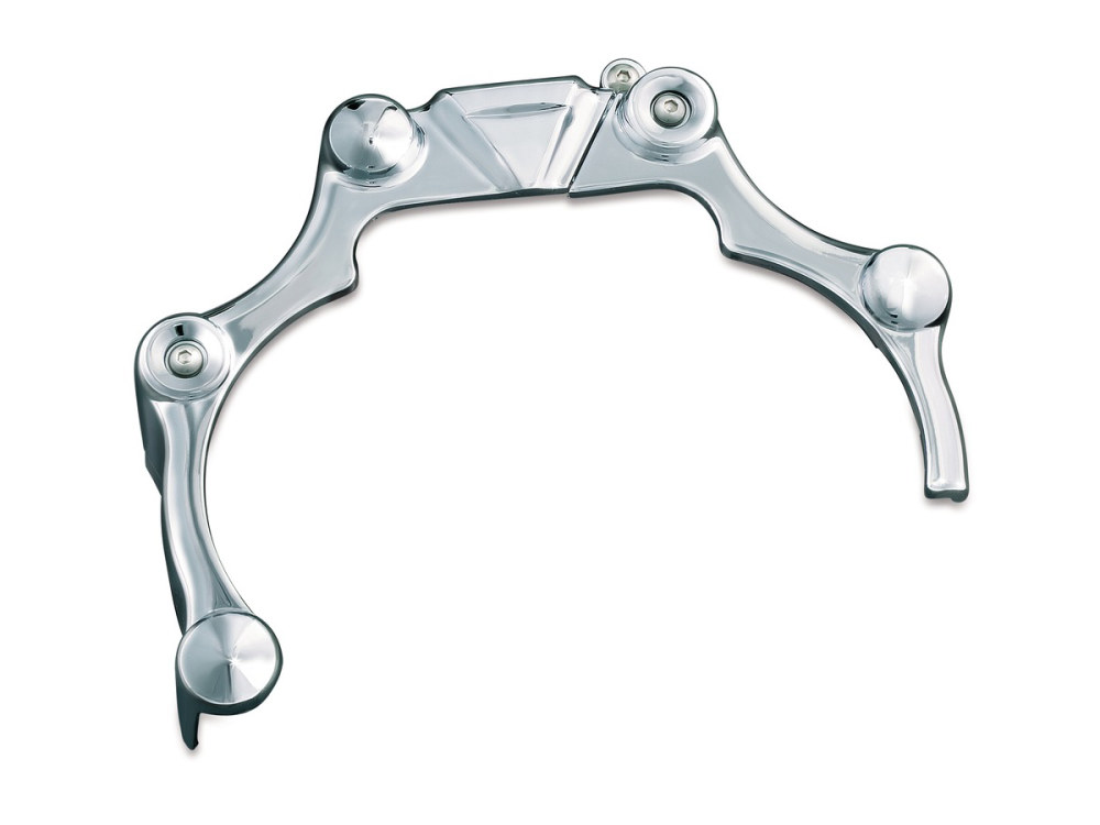 Kuryakyn Transmission Shroud – Chrome. Fits Softail 2007-2017.
