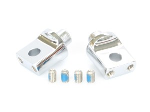 Kuryakyn Non-Pivoting Splined Adapter – Chrome. Fits ISO Boards in Place of HD Style Male Peg. Kuryakyn Non-Pivoting Splined Adapter – Chrome. Fits ISO Boards in Place of HD Style Male Peg.