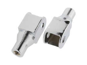 Kuryakyn Front Tapered Footpeg Mounts – Chrome. Fits Honda. Kuryakyn Front Tapered Footpeg Mounts – Chrome. Fits Honda.