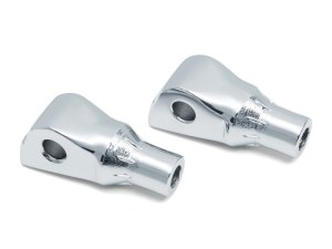 Kuryakyn Rear Tapered Footpeg Mounts – Chrome. Fits Softail 2018up, Pan America 2021up & Sportster S 2021up Kuryakyn Rear Tapered Footpeg Mounts – Chrome. Fits Softail 2018up, Pan America 2021up & Sportster S 2021up