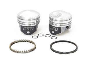 KEITH BLACK PISTONS +.030in. Pistons with 8.5:1 Compression Ratio. Fits Big Twin 1941-1979 with 1200cc Engine. KEITH BLACK PISTONS +.030in. Pistons with 8.5:1 Compression Ratio. Fits Big Twin 1941-1979 with 1200cc Engine.
