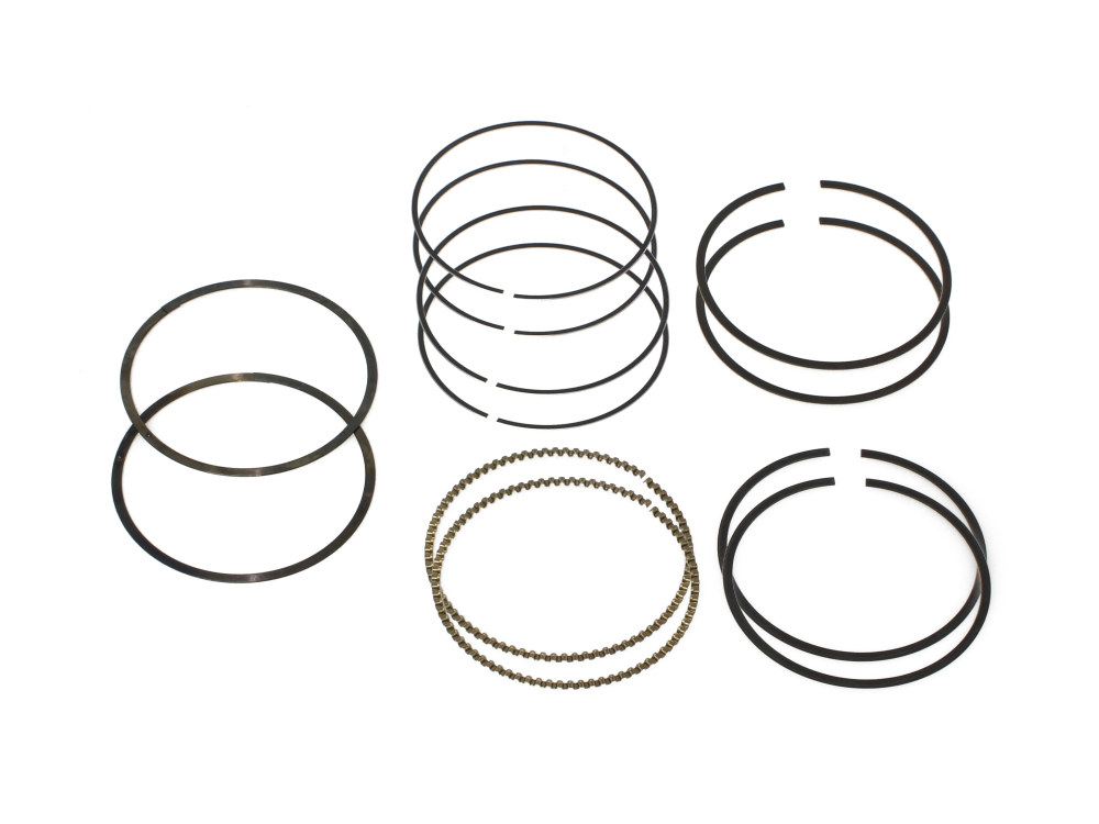 KEITH BLACK PISTONS Std Flat Top Pistons with 11:1 Compression Ratio. Fits Milwaukee-Eight 2017up with Big Bore 114ci & 117ci to 120ci Conversion.