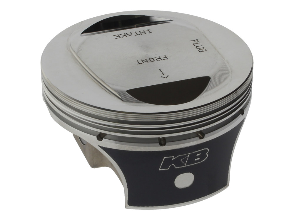 KEITH BLACK PISTONS Std Dome Top Pistons with 10.5:1 Compression Ratio. Fits Twin Cam Twin Cam 2007-2017 with 103ci Engine & Big Bore 96ci to 103ci Conversion.