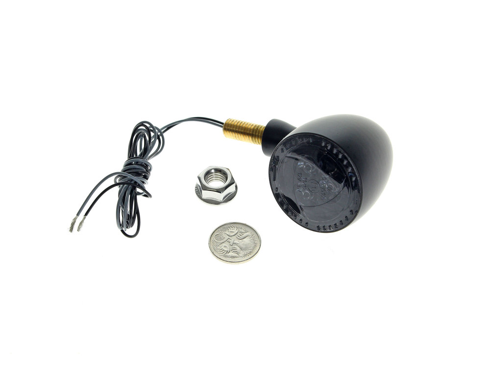 kellermann Bullet 1000 Dark LED Turn Signal – Black.