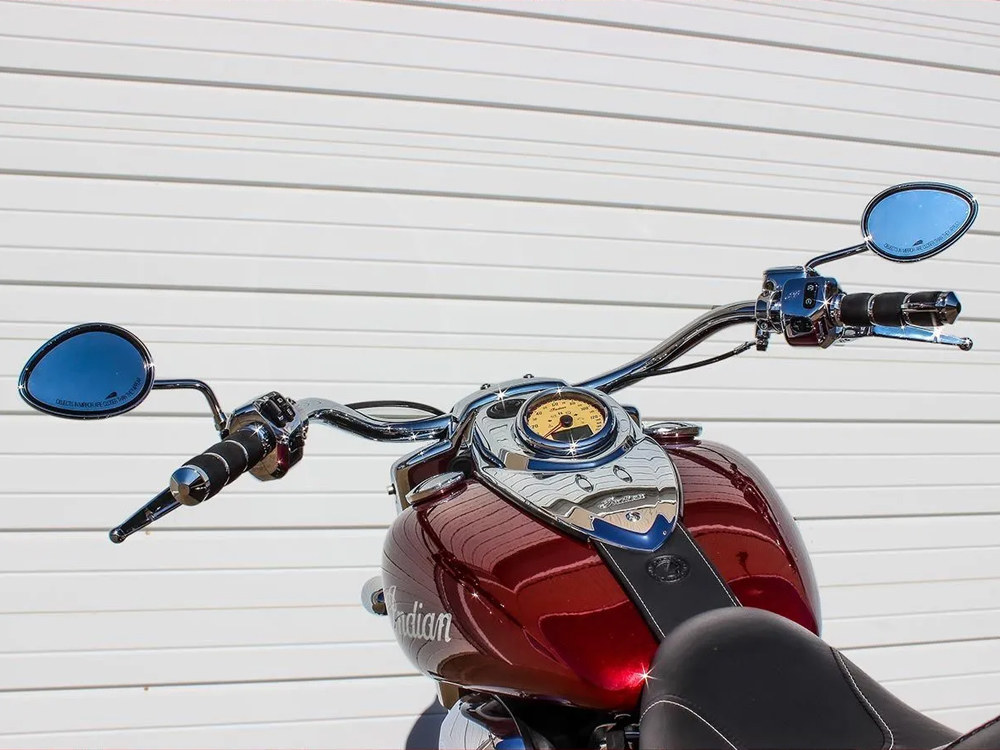 KLOCK WERKS Prairie Handlebar – Chrome. Fits Indian Chief, Vintage, Dark Horse & Springfield 2018up