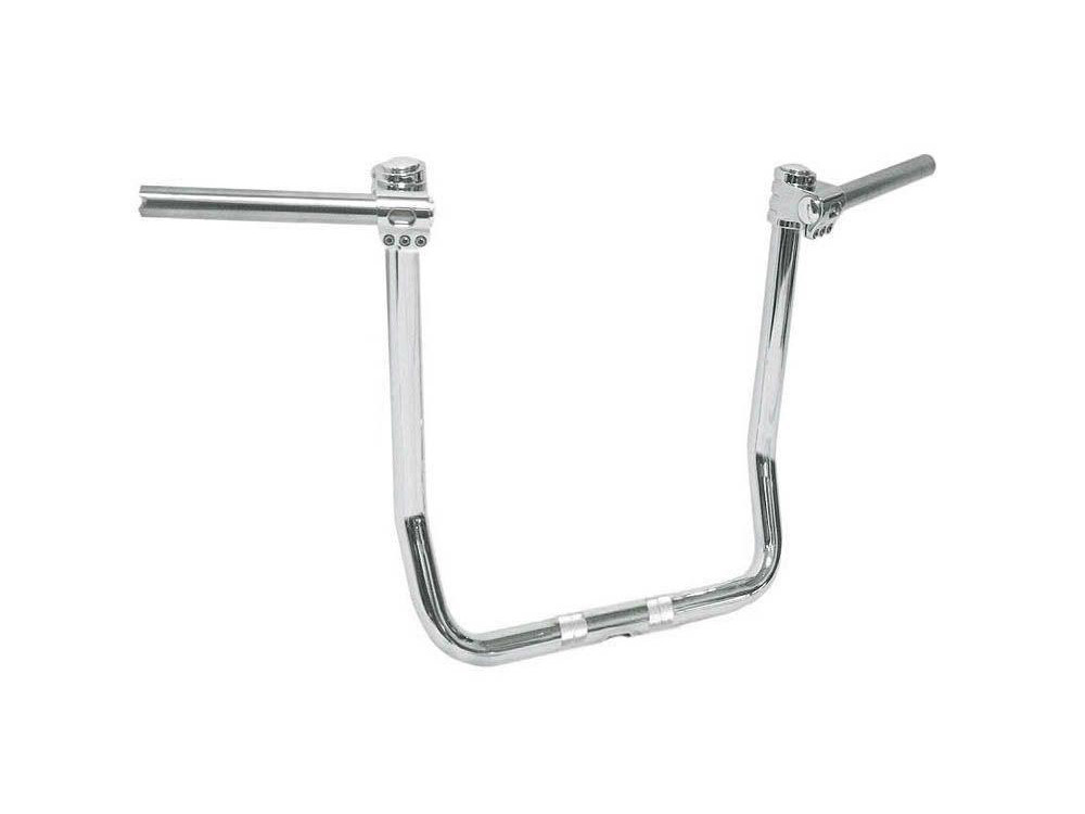 KLOCK WERKS 14in. x 1-1/4in. KlipHanger Handlebar – Chrome. Ultra Models 2008up and Street Glide 2008-2023