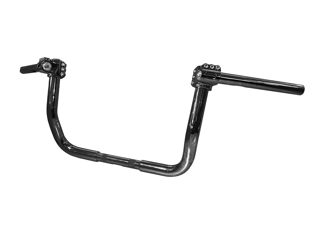 KLOCK WERKS 10in. x 1-1/4in. KlipHanger Handlebar – Black. Ultra Models 2008up and Street Glide 2008-2023