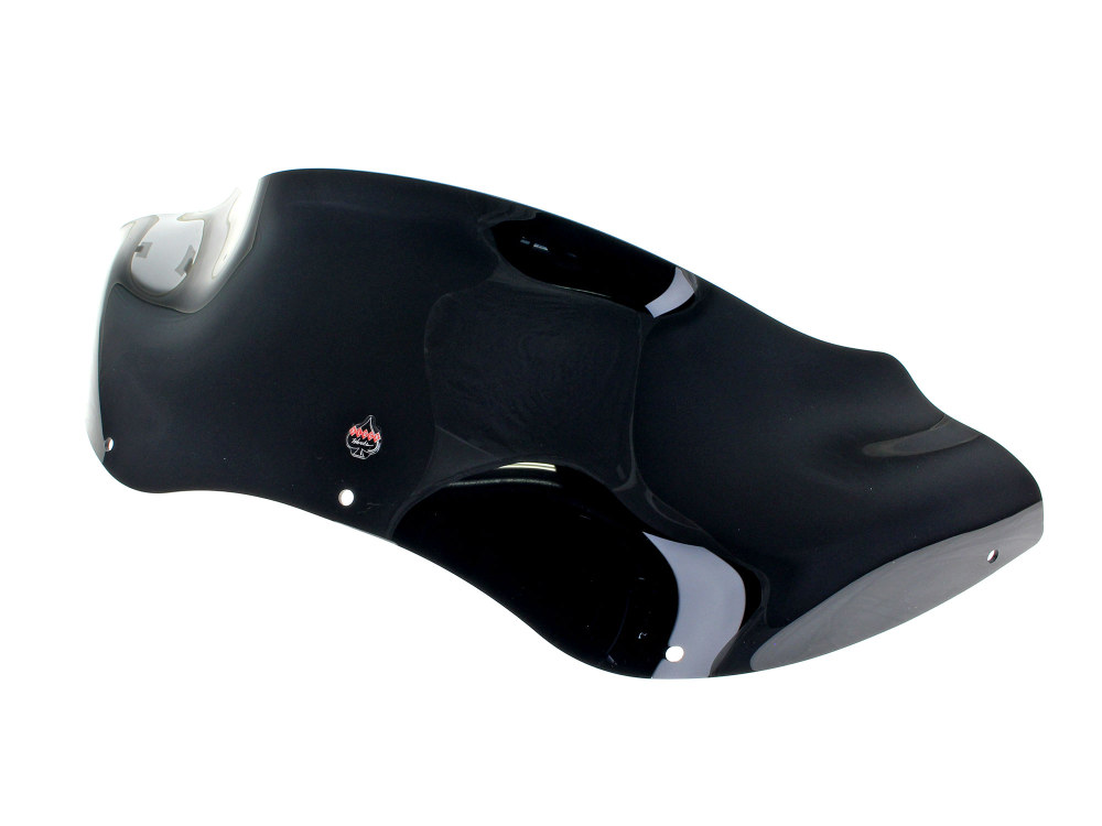 KLOCK WERKS 8in. Flare Windshield – Black. Fits Road Glide 1998-2013.