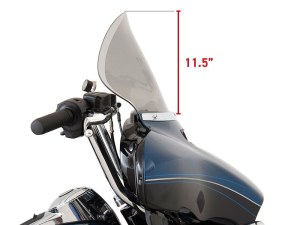 KLOCK WERKS 11.5in. Flare Windshield – Tinted. Fits Electra Glide, Tri Glide & Street Glide 2014-2023 KLOCK WERKS 11.5in. Flare Windshield – Tinted. Fits Electra Glide, Tri Glide & Street Glide 2014-2023