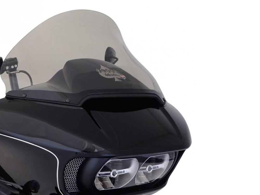 KLOCK WERKS 15in. Pro-Touring Flare Windshield – Tinted. Fits Road Glide 2015-2023