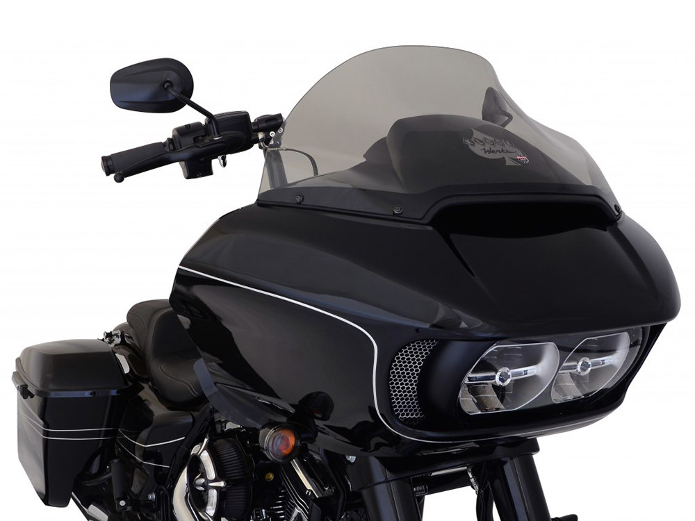 KLOCK WERKS 14in. Sports Flare Windshield – Tinted. Fits Road Glide 2015-2023