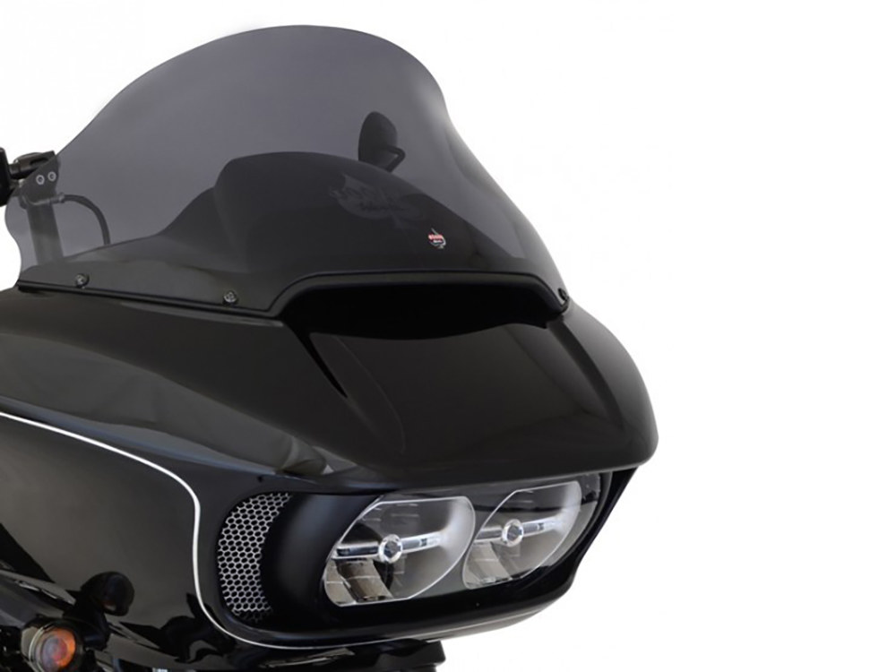 KLOCK WERKS 12in. Pro-Touring Flare Windshield – Dark Smoke Tint. Fits Road Glide 2015-2023