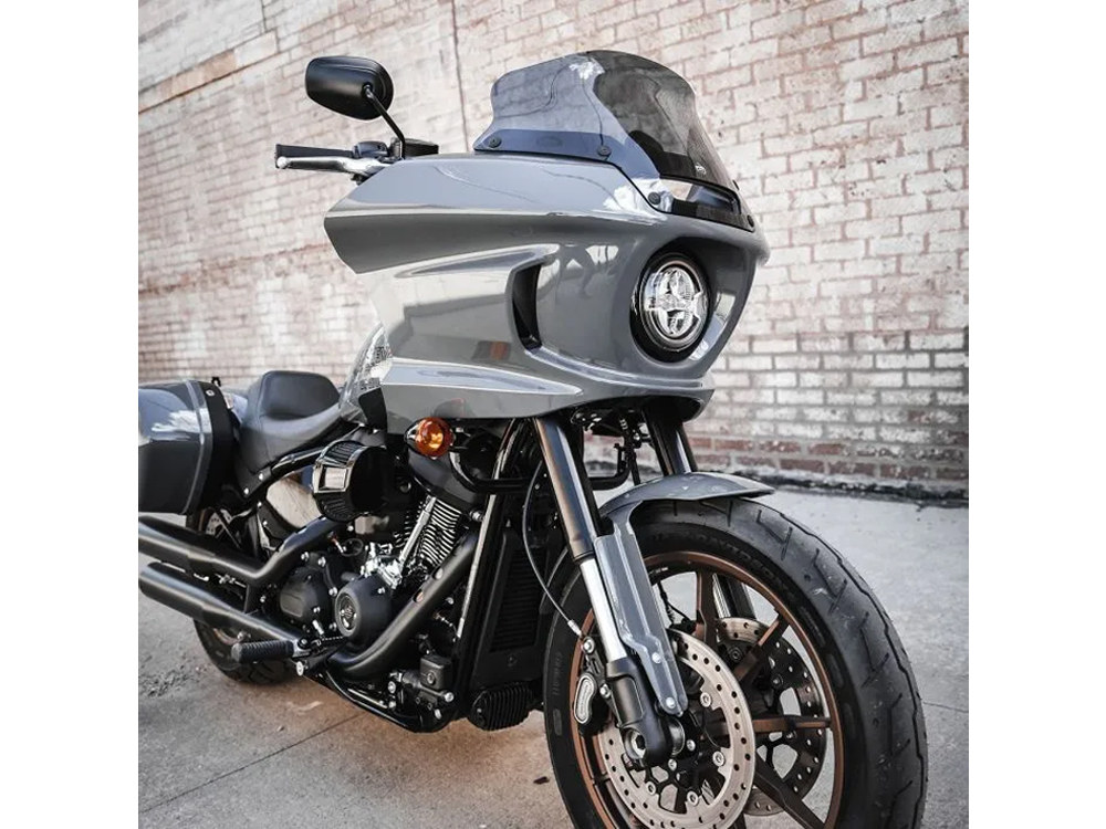 KLOCK WERKS 6in. Flare Windshield – Dark Smoke. Fits Low Rider ST 2022up