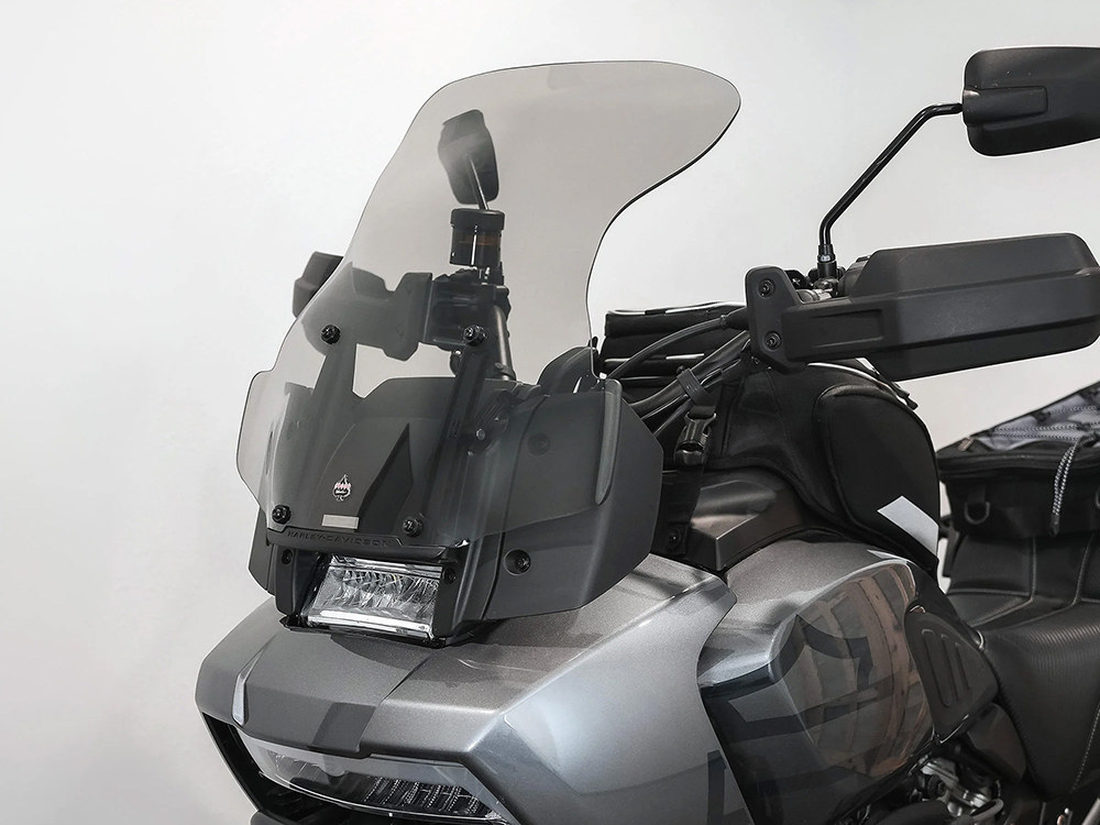 KLOCK WERKS 15.5in. Flare Windshield – Tinted. Fits Pan America 2021up.