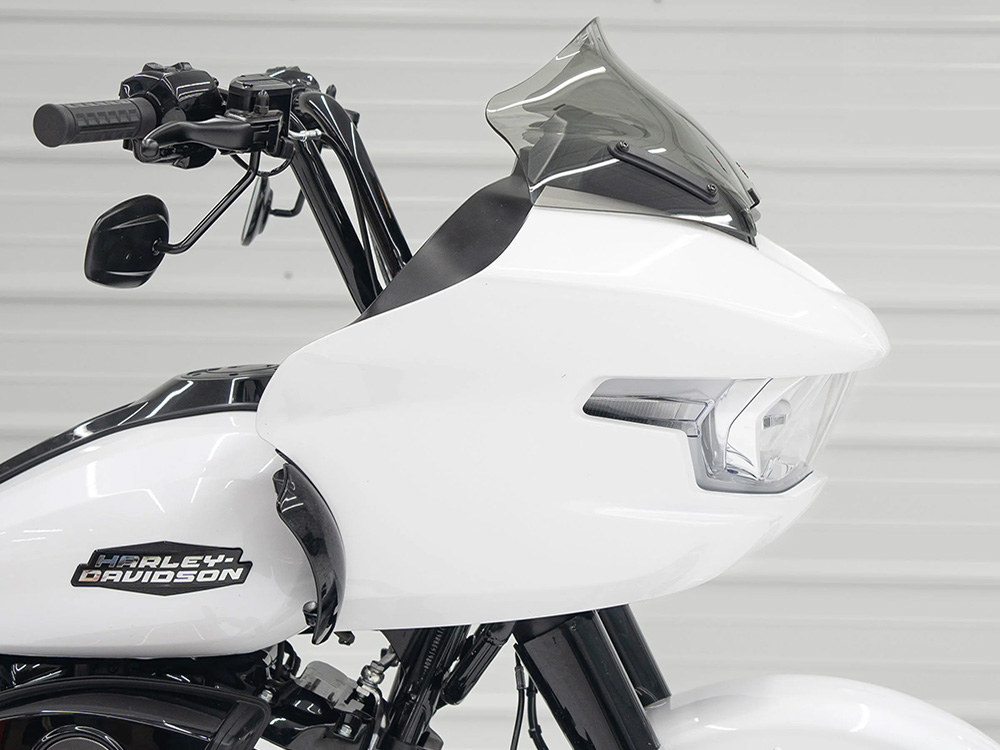 KLOCK WERKS 10in. Sports Flare Windshield – Tinted. Fits CVO Road Glide 2023up & Road Glide 2024up