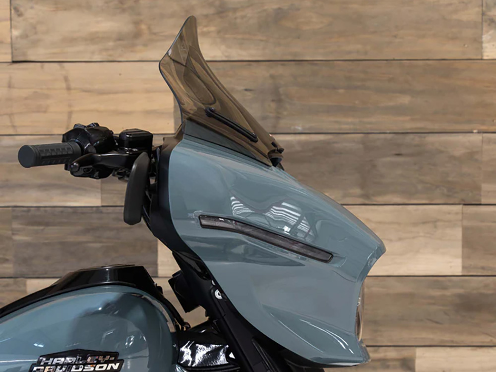 KLOCK WERKS 12in. Flare Windshield – Tinted. Fits CVO Street Glide 2023up & Street Glide 2024up