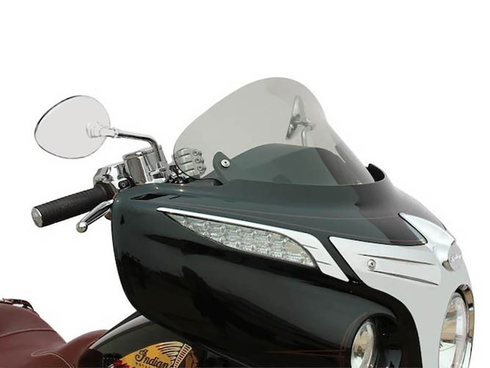 KLOCK WERKS 12in. Flare Windshield – Tinted. Fits Indian Touring 2014up