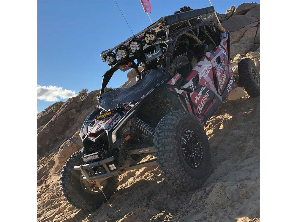 KLOCK WERKS UTV Flare Windshield – Dark Smoke. Fits Can Am Maverick X3 2017up.