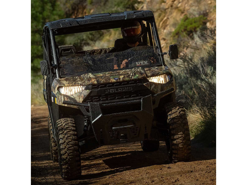 KLOCK WERKS UTV Flare Windshield – Tint. Fits Polaris Ranger 2013-2020.