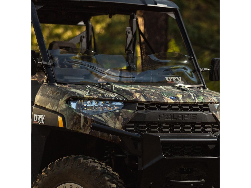 KLOCK WERKS UTV Flare Windshield – Tint. Fits Polaris Ranger 2013-2020.