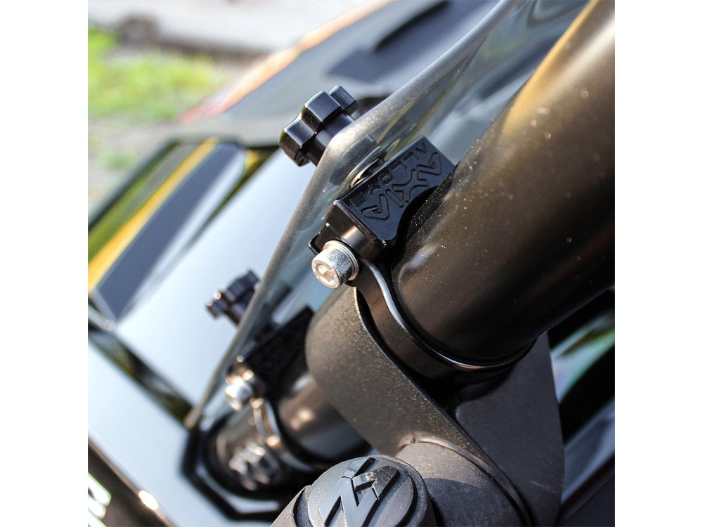 KLOCK WERKS UTV Flare Windshield – Dark Smoke. Fits Polaris RZR 1000 XP 2019up