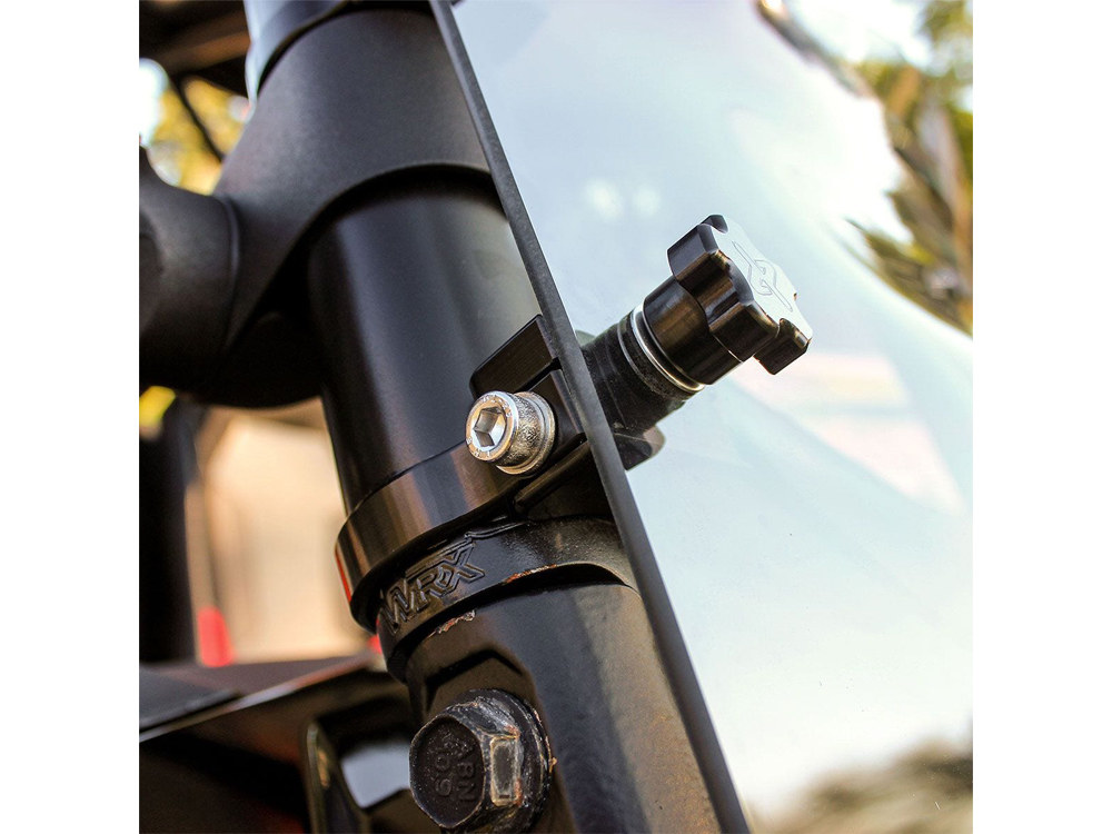 KLOCK WERKS UTV Flare Windshield – Dark Smoke. Fits Polaris RZR 1000 XP 2019up