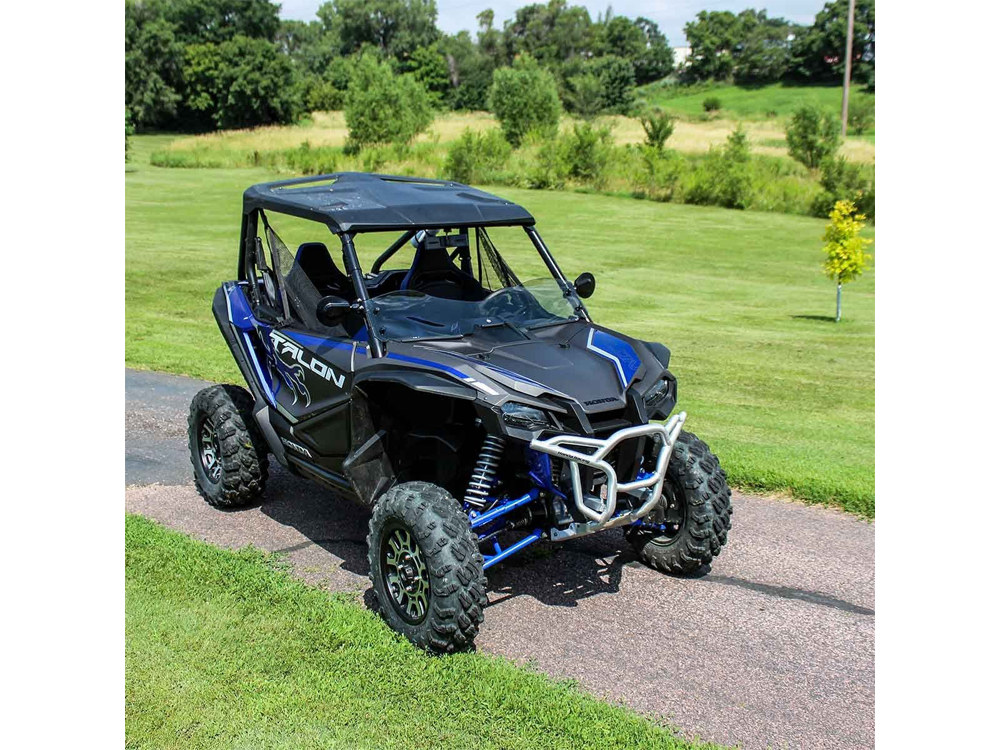 KLOCK WERKS UTV Flare Windshield – Dark Smoke. Fits Honda Talon 2019up.