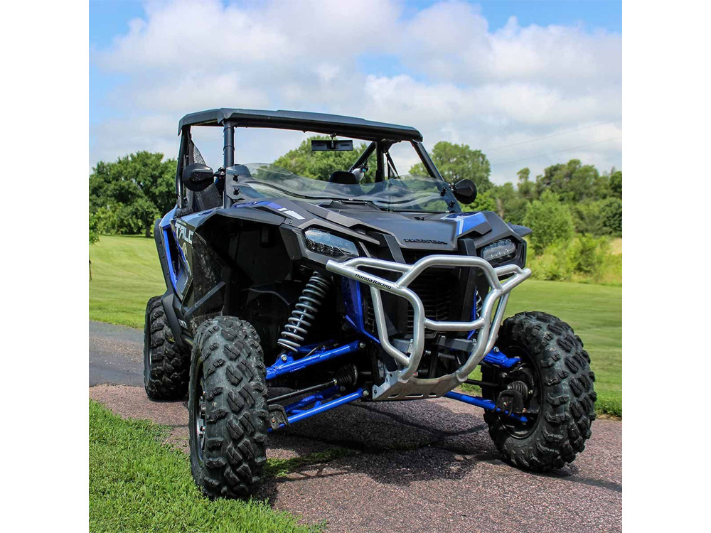 KLOCK WERKS UTV Flare Windshield – Dark Smoke. Fits Honda Talon 2019up.