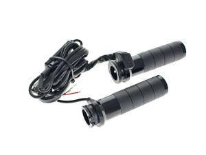 Koso Heated Titan-X Handgrips – Black. Fits H-D with Throttle Cable. Koso Heated Titan-X Handgrips – Black. Fits H-D with Throttle Cable.
